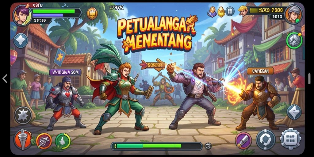 Gameplay seru dan penuh tantangan dari 797K yang menghibur.