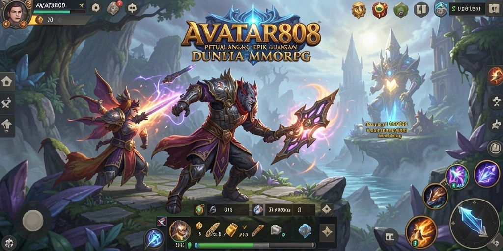 Tampilan gameplay AVATAR808 yang menegangkan dan penuh aksi.