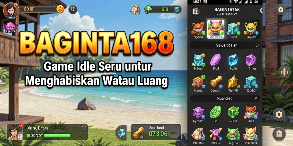 Tampilan gameplay menarik dari BAGINTA168 dengan berbagai fitur seru.