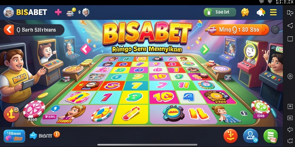 Tampilan gameplay BISABET yang seru dengan pemain aktif dan interaksi langsung.