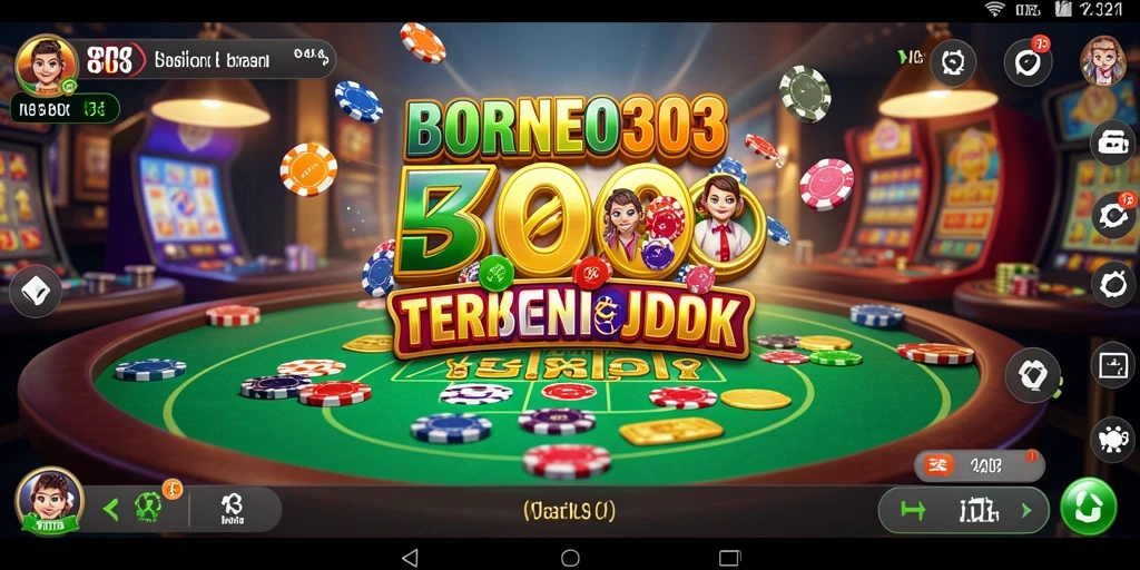 Tampilan grafis menarik gameplay Kasino BORNEO303.