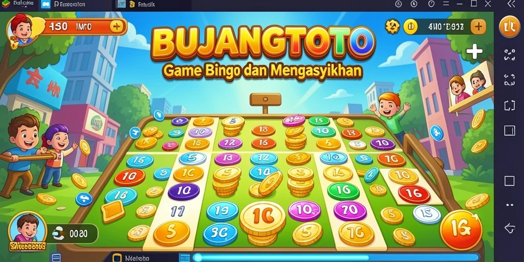 Screenshot gameplay menampilkan suasana seru permainan Bingo.
