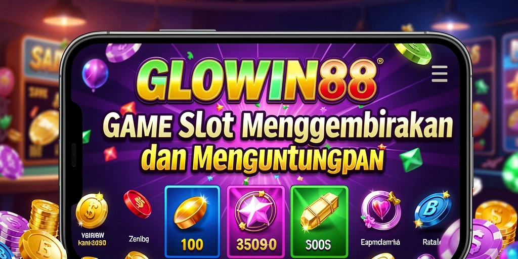Tampilan menawan gameplay slot GLOWIN88 yang mengasyikkan.