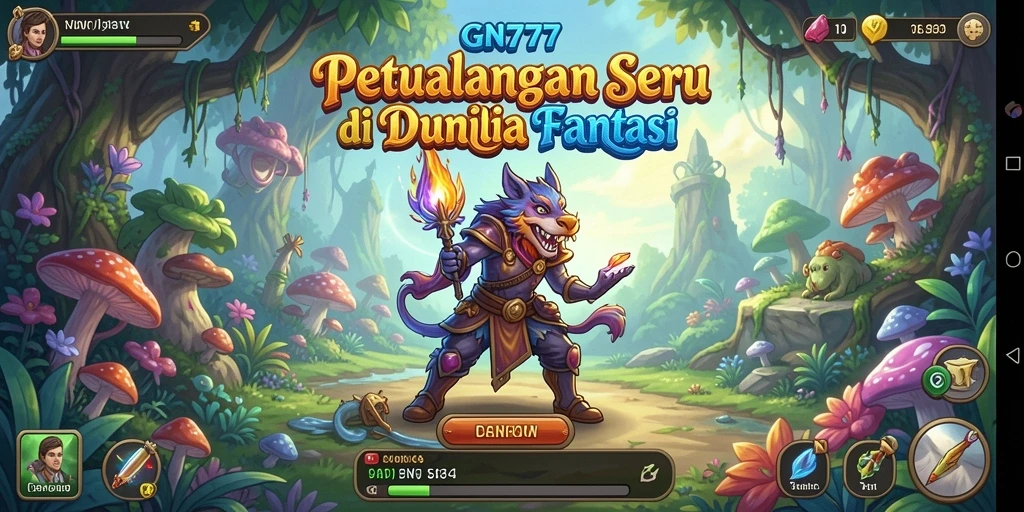 Screenshot menampilkan aksi seru dalam petualangan GN777.