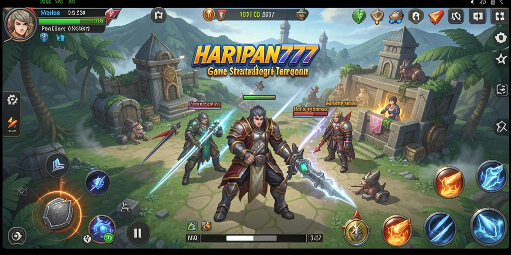 Screenshot gameplay HARAPAN777 menunjukkan aksi seru dalam strategi pertempuran.