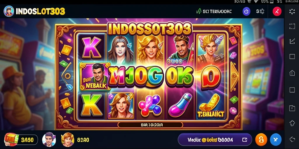 Screenshot gameplay INDOSLOT303 yang menampilkan pengalaman slot yang seru.
