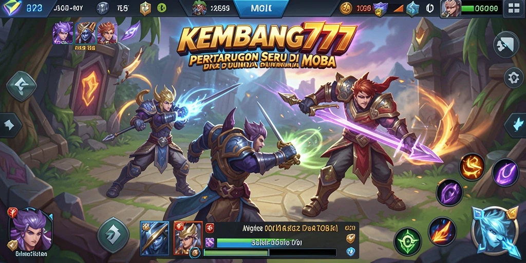Gameplay seru dengan laga penuh strategi di KEMBANG777.