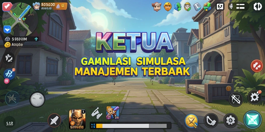 Gameplay KETUA yang menarik dan menantang dalam simulasi manajemen.