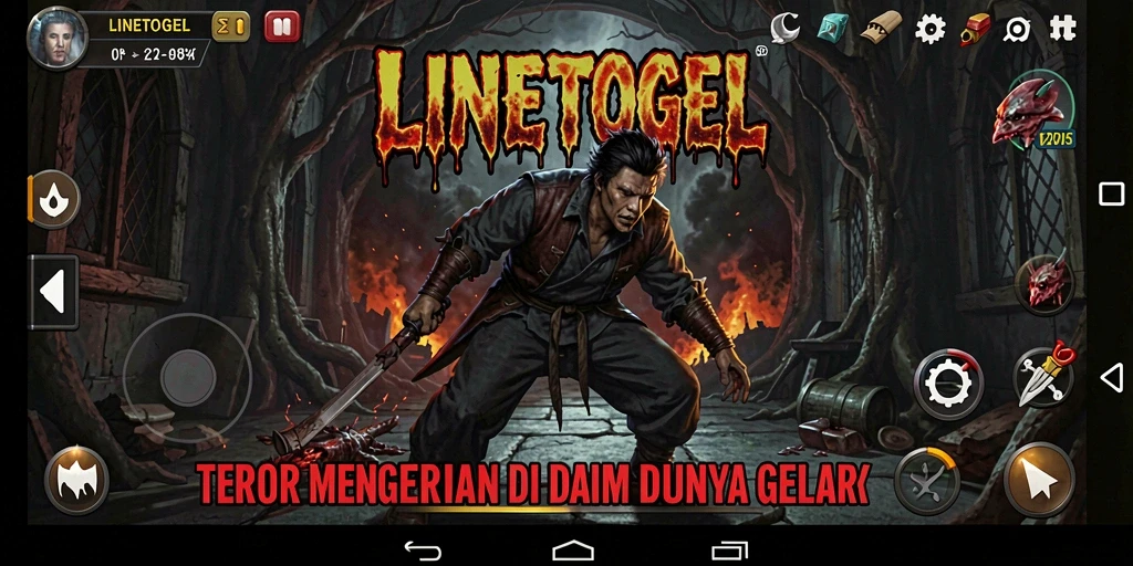 Tampilan gameplay yang menegangkan dari LINETOGEL.