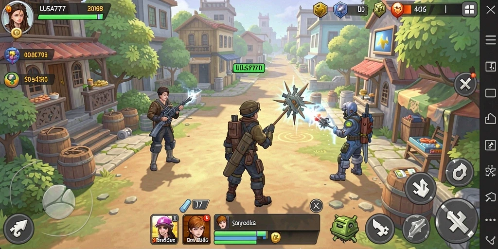 Gameplay LUSA777 yang menarik dengan grafik yang menarik dan karakter yang unik.