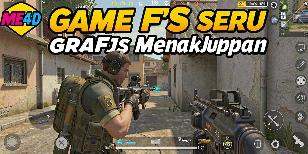 Gameplay intens dalam pertempuran memukau di MEME4D.
