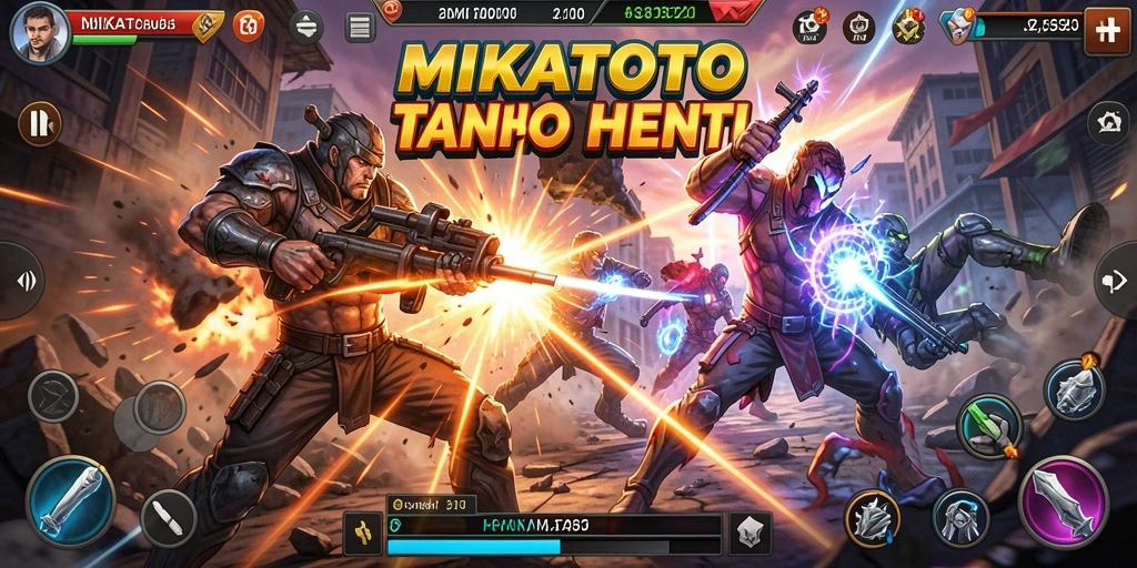 Gameplay seru MIKATOTO dengan aksi bertempur yang mendebarkan.