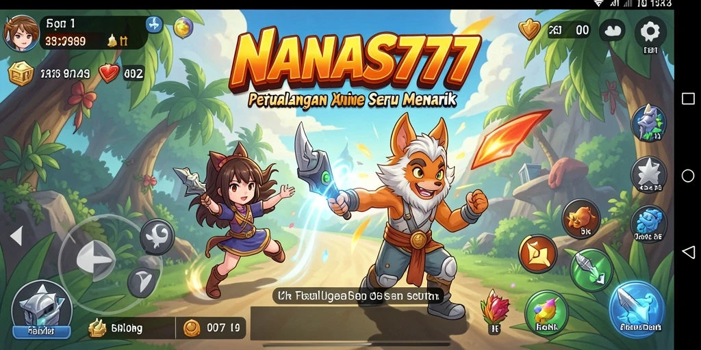 Tampilan menarik dari gameplay NANAS777 yang penuh aksi.