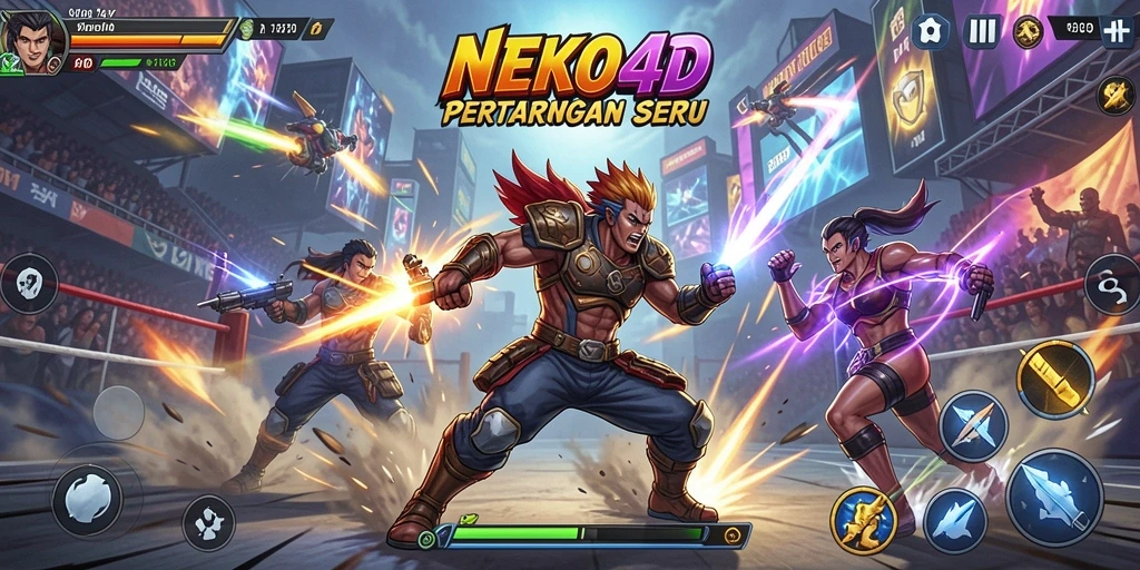 Gameplay seru dalam NEKO4D yang penuh aksi dan tantangan.
