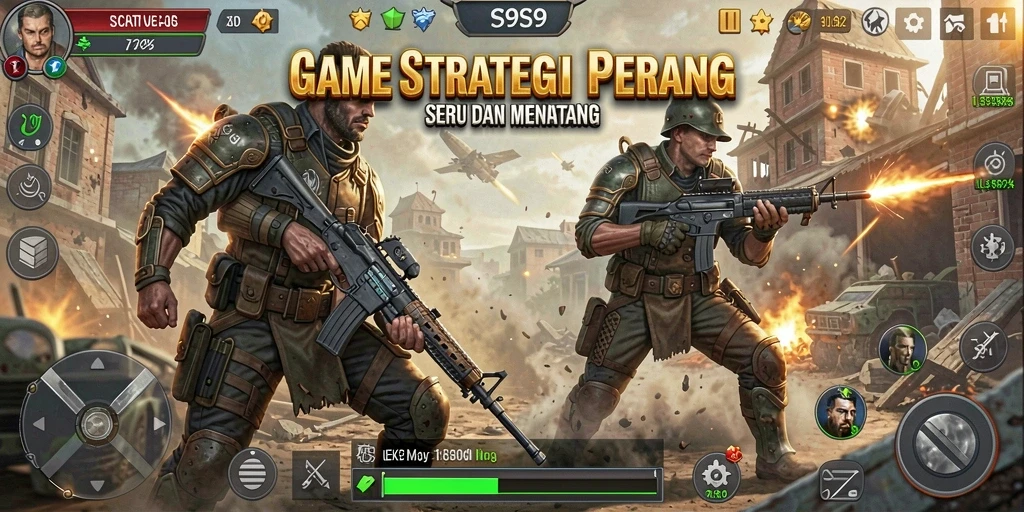 Tampilan gameplay S9S9 yang menarik dan menegangkan.