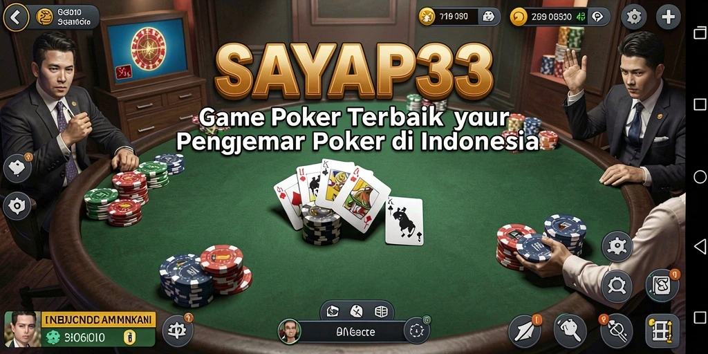 Tampilan gameplay yang mendebarkan dalam SAYAP33