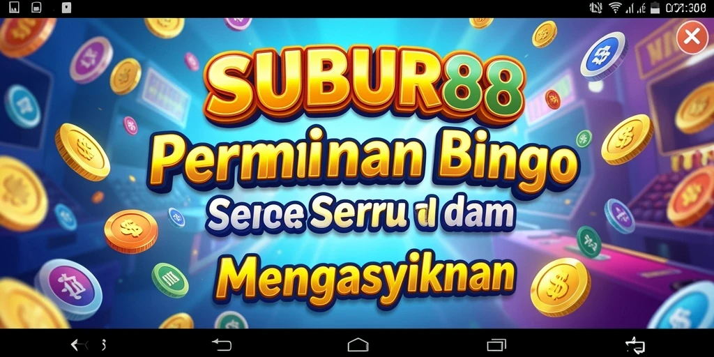 Screenshot SUBUR88 menampilkan kegembiraan dalam permainan Bingo online.