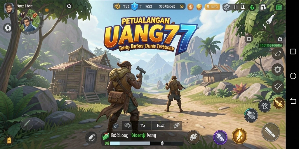 Tampilan gameplay yang menakjubkan di dunia terbuka UANG77.