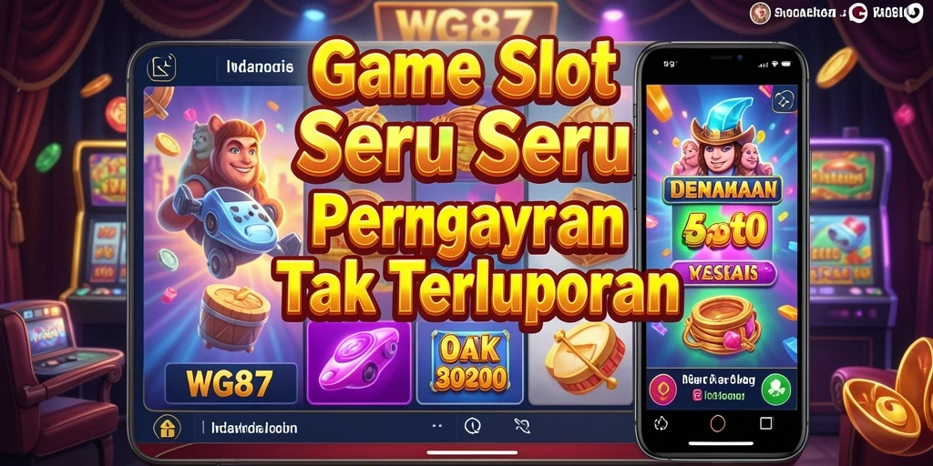 Tampilan menakjubkan dari gameplay Slot WG87 dengan simbol-simbol menarik.